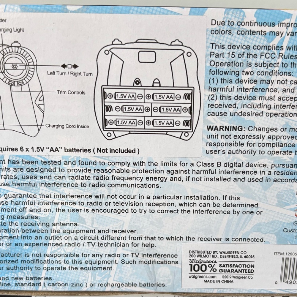 Marvel Remote Control Helicopter Figure - Picture 2 of 7